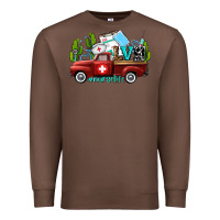 Lvn Nurse Truck With Cactus And Sunflowers Premium Sweatshirt | Teevron