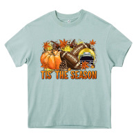 Arona Tis' the season Football yellow helmet Heavy Core Tee - NancyCooperArtShop