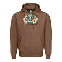 Chestnut just pray mousepad Zipper Hoodie - BarkalooDesign