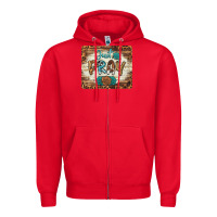 Red just pray mousepad Zipper Hoodie - BarkalooDesign
