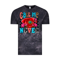 Cloud Black call me never olivia Vintage Tee - OliviaCreatesArt
