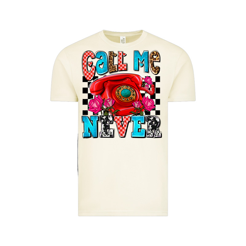 Call Me Never Olivia Vintage Tee by OliviaCreatesArt | Teevron