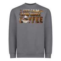 Storm keep calm and make coffee Heavyweight Sweatshirt - BarkalooDesign