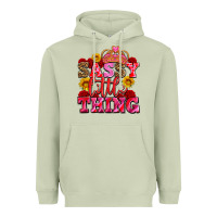 Matcha sassy little thing with crown Heavyweight Hoodie - AdoDesignShop