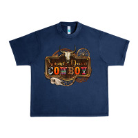 Navy simmer down cowboy olivia Urban Heavy Tee - OliviaCreatesArt