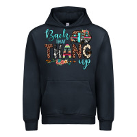 Navy back that thang up Urban Hoodie - JahusDesignShop