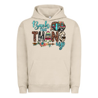 Pigment French Oak back that thang up Urban Hoodie - JahusDesignShop