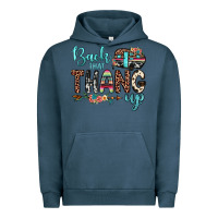 Pigment Midnight Navy back that thang up Urban Hoodie - JahusDesignShop