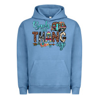 Pigment Pebble Blue back that thang up Urban Hoodie - JahusDesignShop