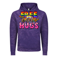 Cloud Purple Free Mom hugs Vintage Hoodie - FaDigitalArtStudio