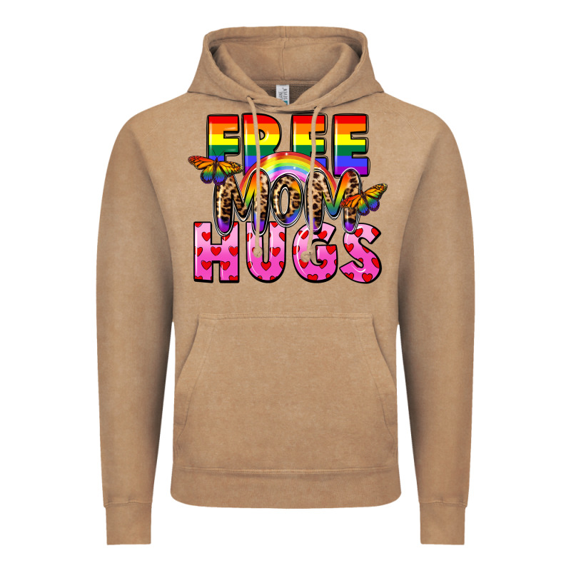 Free Mom Hugs Vintage Hoodie by FaDigitalArtStudio | Teevron