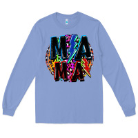 Colony Blue Mama lightning bolts Mother's Day Long Sleeve Tee - FaDigitalArtStudio