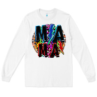 White Mama lightning bolts Mother's Day Long Sleeve Tee - FaDigitalArtStudio