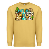 Antique Gold western lets get lit ado Premium Sweatshirt - AdoDesignShop