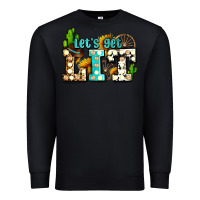 Black western lets get lit ado Premium Sweatshirt - AdoDesignShop