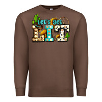 Chestnut western lets get lit ado Premium Sweatshirt - AdoDesignShop