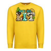 Lemon western lets get lit ado Premium Sweatshirt - AdoDesignShop