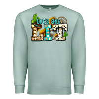 Seafoam western lets get lit ado Premium Sweatshirt - AdoDesignShop