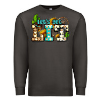 Smoke western lets get lit ado Premium Sweatshirt - AdoDesignShop