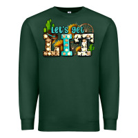 Sports Green western lets get lit ado Premium Sweatshirt - AdoDesignShop