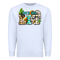 White western lets get lit ado Premium Sweatshirt - AdoDesignShop