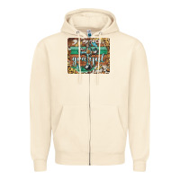 Sandshell grateful cross mousepad Zipper Hoodie - BarkalooDesign
