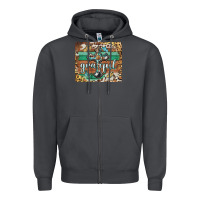Smoke grateful cross mousepad Zipper Hoodie - BarkalooDesign