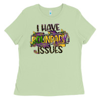 I Have Boundary Issues Ladies Tee | Teevron
