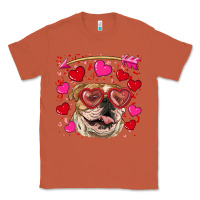 Copper valentine's day  brown english bulldog Classic Tee - RanaPortraitStore