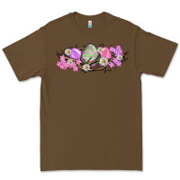 Cacao Easter eggs and crown of thorns Easter Day Premium Tee - HowdyJamesFarm