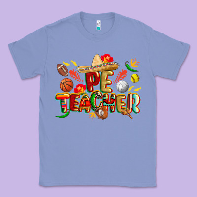 Cinco De Mayo Pe Teacher Classic Tee Designed By Cowgirlartshop