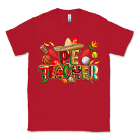 Red cinco de mayo pe teacher Classic Tee - CowGirlArtShop