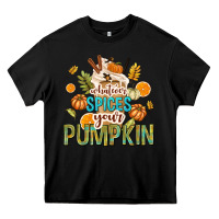 Black Whatever Spices Your Pumpkin Heavy Core Tee - texasbilliewilder