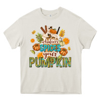 Cream Whatever Spices Your Pumpkin Heavy Core Tee - texasbilliewilder