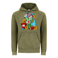 Vintage Olive Football Frappe Vintage Hoodie - FaDigitalArtStudio
