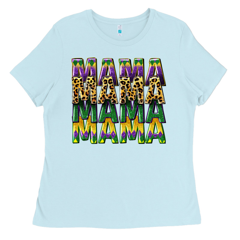Mama Mardi Gras Ladies Tee by CowGirlArtShop | Teevron