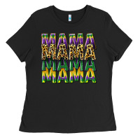 Black mama mardi gras Ladies Tee - CowGirlArtShop