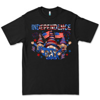 Black Independence Day with gnomies Premium Tee - HowdyJamesFarm