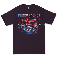 Plum Independence Day with gnomies Premium Tee - HowdyJamesFarm