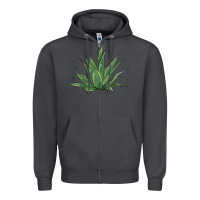 Smoke cactus Zipper Hoodie - BarkalooDesign
