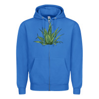 True Royal cactus Zipper Hoodie - BarkalooDesign