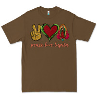 Cacao Peace Love Lupita Premium Tee - Jasminsmagicworld