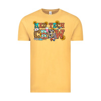 Vintage Mustard med tech crew Vintage Tee - OliviaCreatesArt