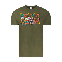 Vintage Olive med tech crew Vintage Tee - OliviaCreatesArt
