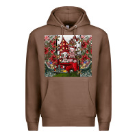 Chestnut merry Christmas Premium Hoodie - CowhideDigitalArt