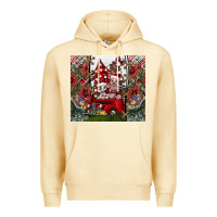 Pina Colada merry Christmas Premium Hoodie - CowhideDigitalArt