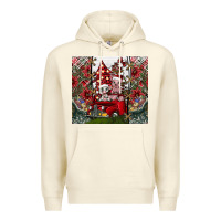 Sandshell merry Christmas Premium Hoodie - CowhideDigitalArt