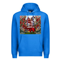 True Royal merry Christmas Premium Hoodie - CowhideDigitalArt