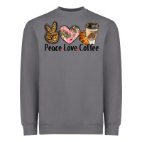 Storm peace love coffee Heavyweight Sweatshirt - BarkalooDesign