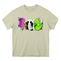 Boo Ghost Cat Heavy Core Tee | Teevron